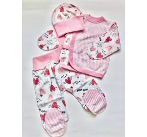 Дитячий комплект трійка інтерлок Дитячий комплект трійка інтерлок